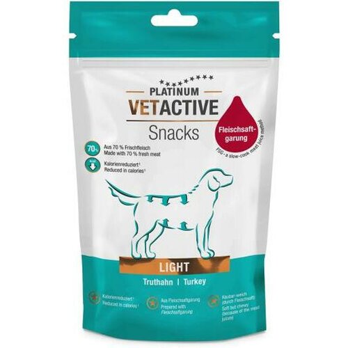 Platinum poslastice za pse vetactive snack hypo light turkey Slike