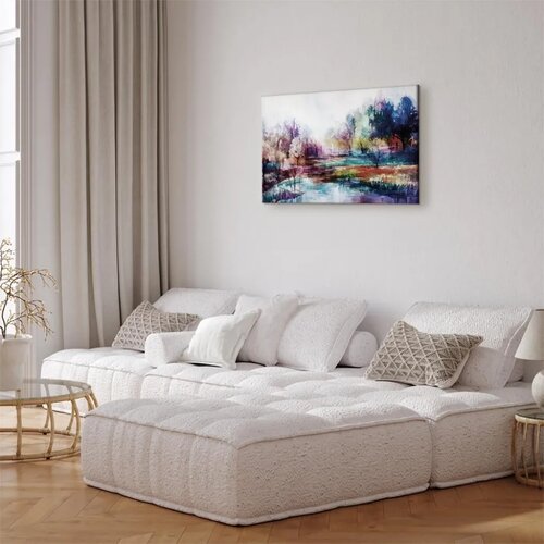  Slika - World in Paints (1 Part) Wide 30x20 Premium Print Cene