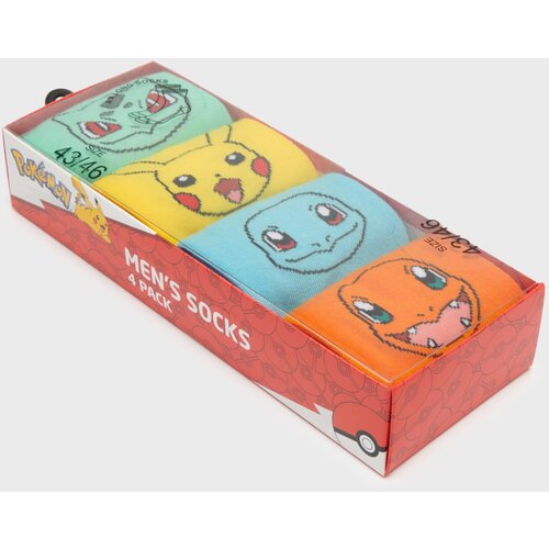 House - Komplet od 4&amp;nbsp;para čarapa Pok&amp;eacute;mon - &amp;Scaron;arena Slike