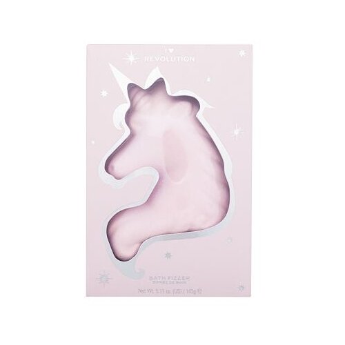 Revolution Unicorn Bath Fizzer Unicorn Heart kugla za kupku 145 g za žene Slike