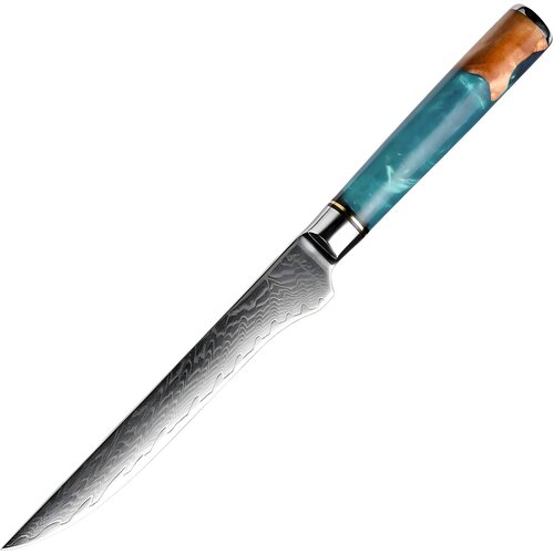 IZMAEL Damaskasti kuhinjski nož SH-39326 - Boning / Plava Cijene
