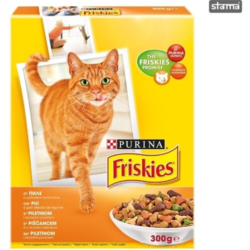 Friskies hrana za mačke piletina i povrće cat adult 0.3kg Slike