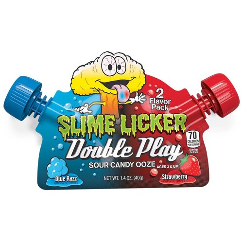 Toxic waste kisele bombone, ukus jagoda i kupine, Slime Licker, 40g Slike