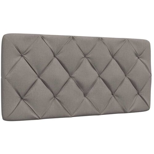 vidaXL Vzglavna stranica taupe 100 cm blago Cene