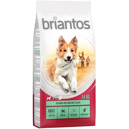 Briantos Ekonomično pakiranje: suha hrana - Adult janjetina i riža (2 x 14 kg) Slike