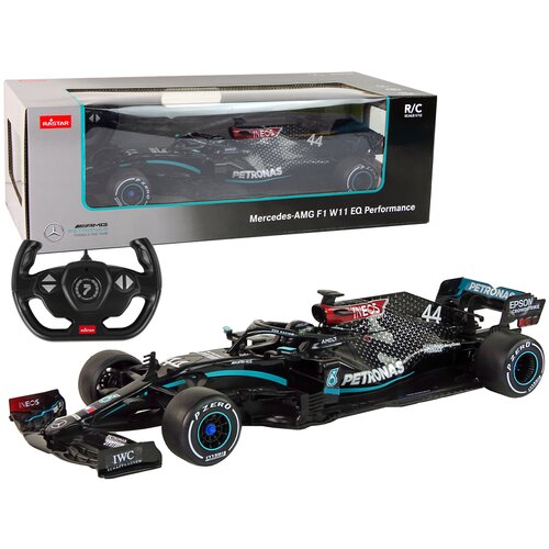  Licencirana formula na daljinsko upravljanje Mercedes-AMG F1 1:12 - crni Slike