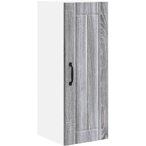  Ormar za Zid Lucca 2 pcs Siva sonoma 30 x 31 x 80 cm Slike