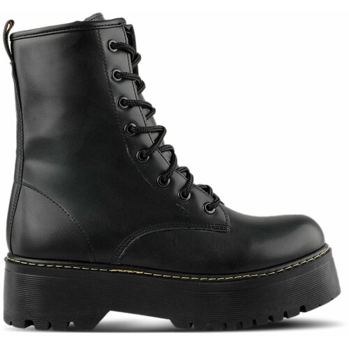 Esem Ankle Boots - Black - Flat Cene