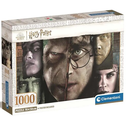 Clementoni Harry Potter 1000-dijelni Compact puzzle 70x50cm - Cijene