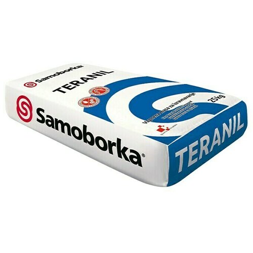 Samoborka Masa za fino zaglađivanje povr&amp;scaron;ina Teranil (Bijele boje, 25 kg) Slike