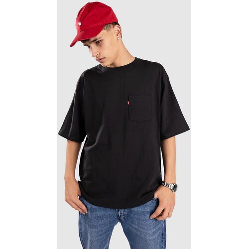 Levi&amp;#039;s Half Slv Pkt T-shirt 59 jet black Slike