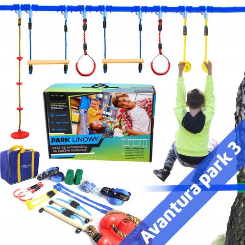MOTION Sport Prenosni Avantura Park 3 sa preprekama za decu ( OM-920699 ) Cene