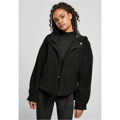 UC Curvy Women's Sherpa short jacket black