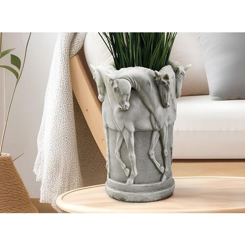 Aberto Design dekorativna figura CY0336, 29x22 cm, svetlosiva Slike