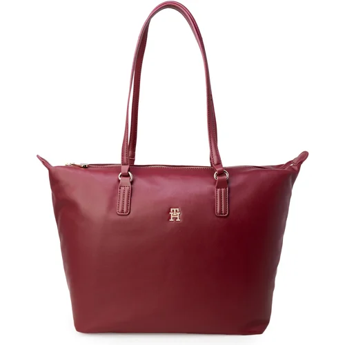 Tommy Hilfiger Torbe POPPY PLUS TOTE AW0AW15856 Rdeča