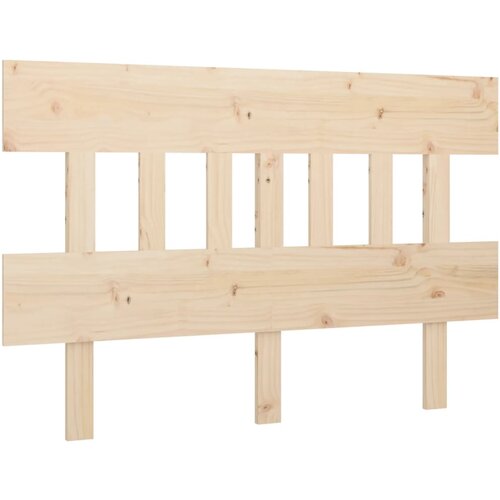 Maison Chic posteljno vzglavje - vzglavna omarica - nočna omarica 163,5x3x81 cm trdna borovina, (21705004) Slike