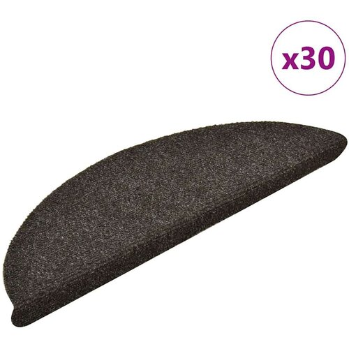  Preproge za stopnice samolepilne 30 kosov antracit 56x17x3 cm Cene