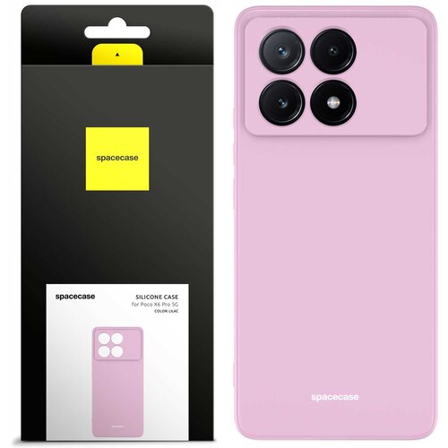 Spacecase SILIKONSKI OVITEK ZA OVITEK POCO X6 PRO 5G LILAC, (21967482) Cene