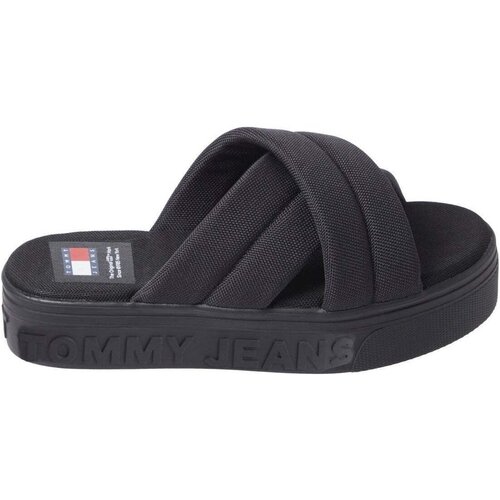 Tommy Jeans &amp;Scaron;portni sandali - Črna Slike