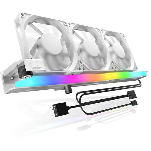 ASIAHORSE 80 mm pwm argb gpu ventilator za grafične kartice z nosilcem odprta embalaža Slike