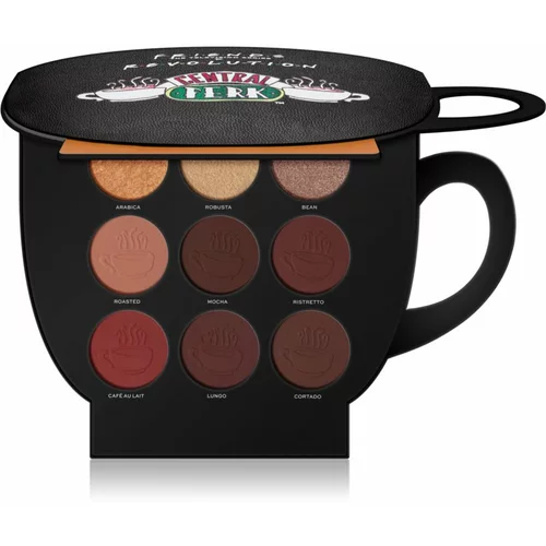 Makeup Revolution X Friends Grab A Cup paleta za lica odtenek Dark to Deep 25 g