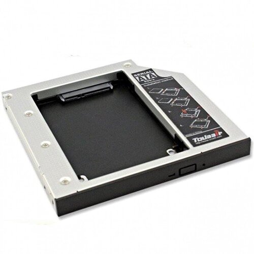 Gembird MF-95-02 Za montazu 2.5" SATA hard diskova (do 12mm) u 5,25" leziste na Notebook/Laptop racunarima Cene