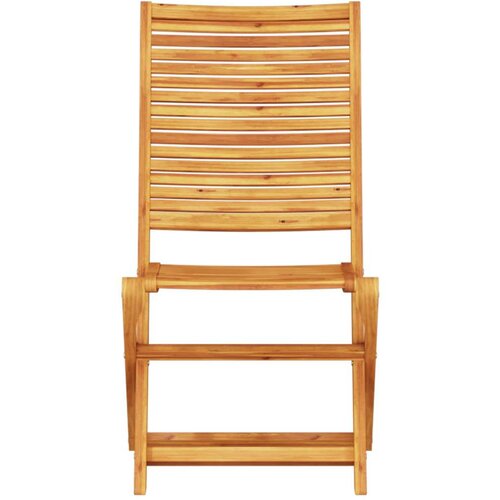 vidaXL Set od 2 Prirodno drvo Čvrsto bagremovo drvo Duljina stola 60 cm Cene