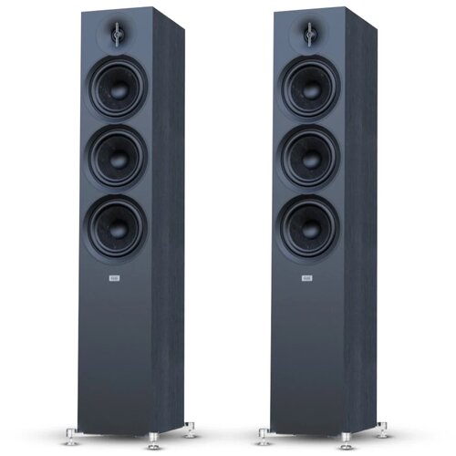ELAC Debut F6.3 Black Brushed Vinyl (par), (21830153) Cene