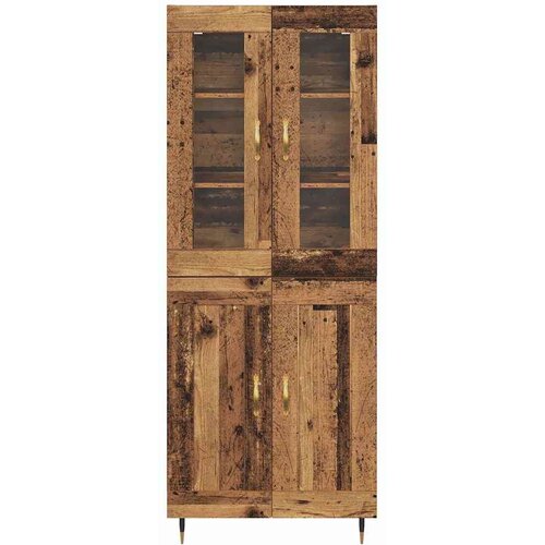  Kuhinjski ormarić 2 pcs Staro drvo 69 5 x 34 x 180 cm Konstruirano drvo Slike