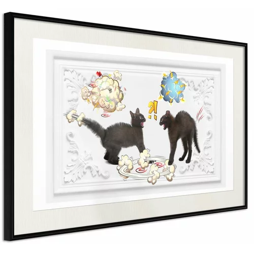  Poster - Cat Fight 30x20