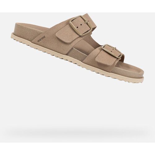 Geox Beige women's slippers Sandybett - Women's Cijene
