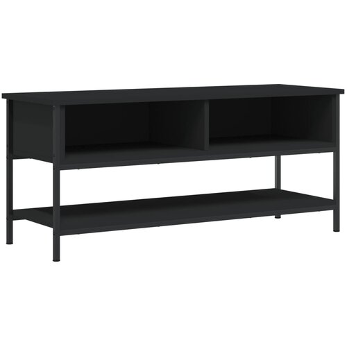Maison Chic TV omarica - TV enota - Televizijska omarica črna 100x35x45 cm inženirski les, (21701548) Cene