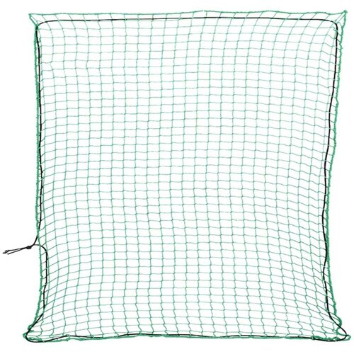 VidaXL mreža za prikolicu s elastičnim užetom zelena 3x3 m PP Slike