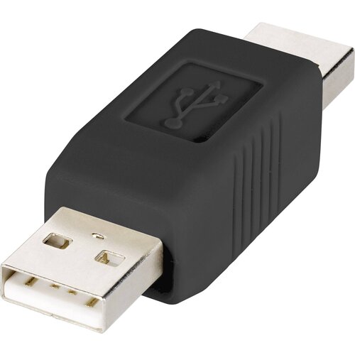 Renkforce USB 2.0 adapter [1x USB 2.0 vtič A - 1x USB 2.0 vtič A] črn pozlačeni zatiči nkforce, (20430189) Cene