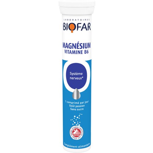 Biofar magnezijum + B6 + B2 20 šumećih tableta Cene