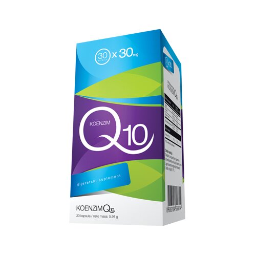Strong Nature Koenzim Q10, 30mg, 30 kapsula Slike