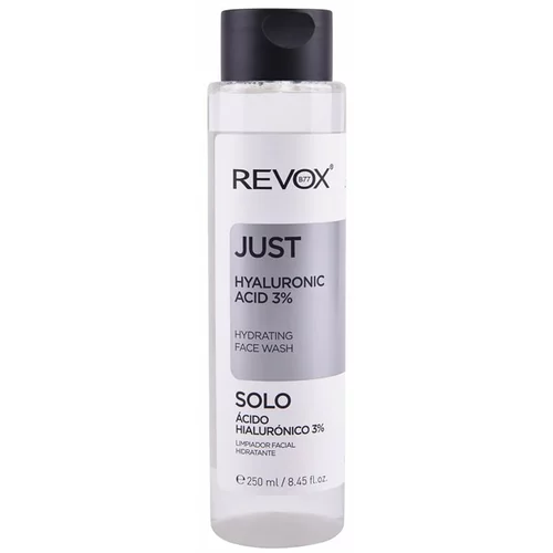 REVOX B77 Just Hyaluronic Acid 3% Hydrating Face Wash hidratantni gel za umivanje lica 250 ml za ženske