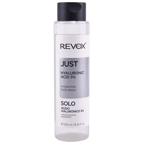 REVOX B77 Just Hyaluronic Acid 3% Hydrating Face Wash vlažilen čistilni gel 250 ml za ženske
