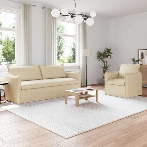 SOFA 180cm 2 pcs Krema Metal Cijene