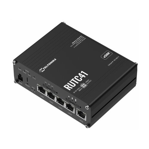 Teltonika usmerjevalnik WiFi6 3000Mb 4G LTE 2xSIM eSIM RUTC41 Cene