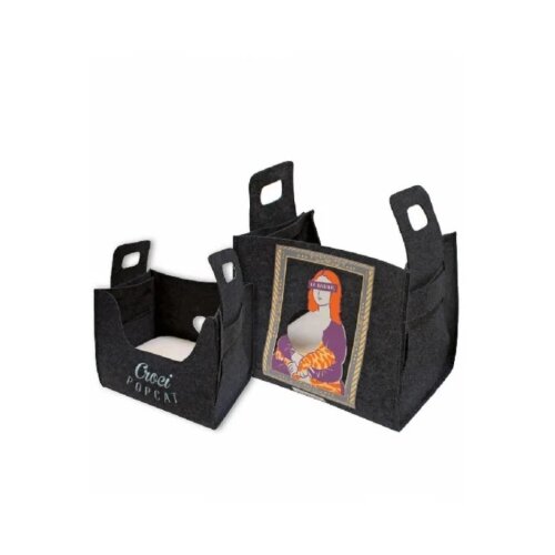 Croci D.Lezaljka Monnalisa siva 35x25x Cene