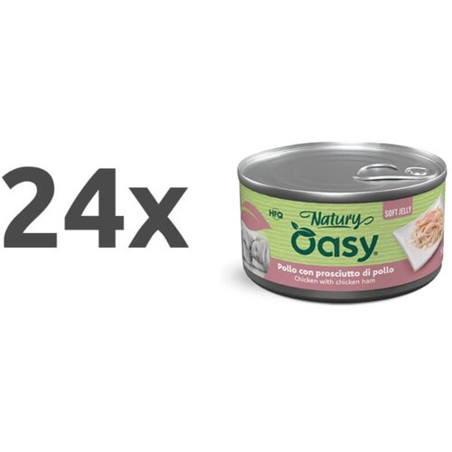 Oasy Dog Natury Adult fileji v želeju, konzerva - pi&scaron;čanec in &scaron;unka - 150 g 24 x 150 g Cene