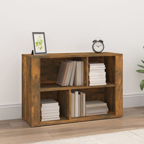 vidaXL Komoda boja dimljenog hrasta 80x30x54 cm od konstruiranog drva Cene