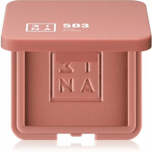 3INA The Blush kompaktno rdečilo odtenek 503 - Nude Pink 7,5 g