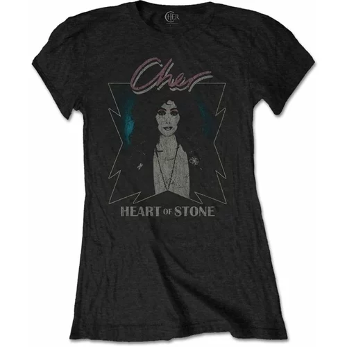 Cher majica Heart of Stone XL Črna