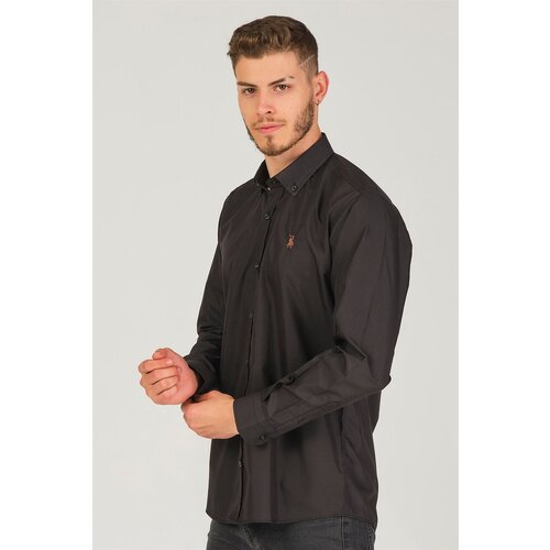 Dewberry G725 MEN'S SHIRT-BLACK Cene