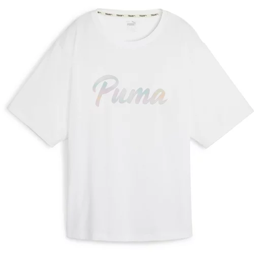 Puma Funkcionalna majica modra / lila / oranžna / bela