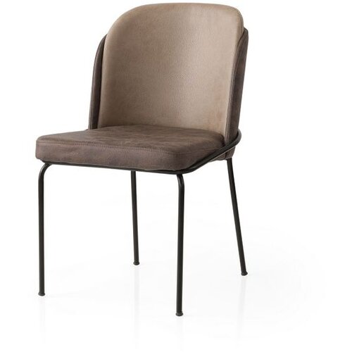 Hanah home Dore - 220 Brown Chair Set (2 Pieces) Cene