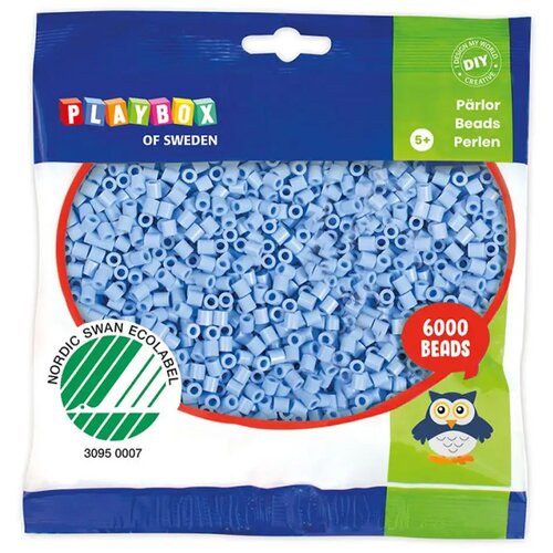 Playbox 5mm MIDI perlice za peglanje, 6000 komada, pastelno plava boja Cene