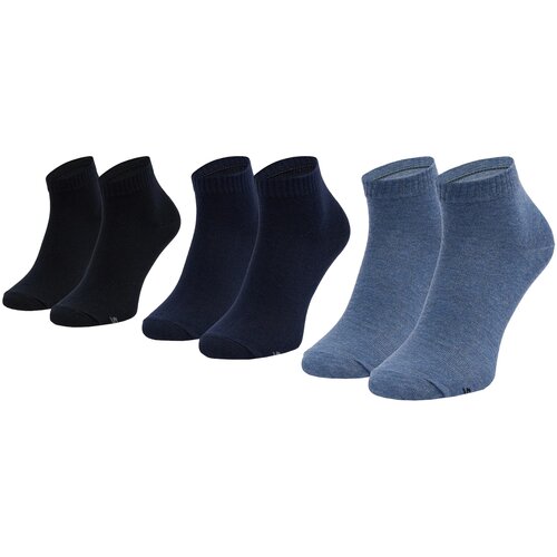 Skechers Športne nogavice 3PPK Basic Quarter Socks Modra Cene